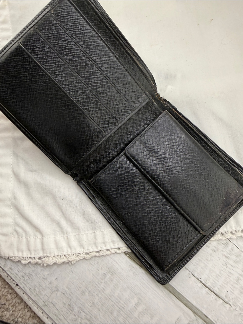 AUTHENTIC Louis Vuitton Marco Wallet. Black. - Picture 2 of 16